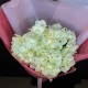 Белая гортензия в упаковке